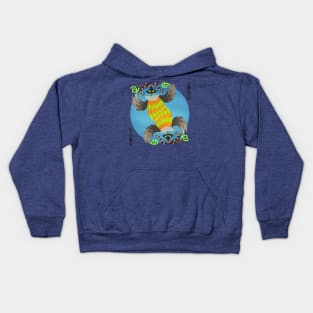 Harlequin Cards Kids Hoodie